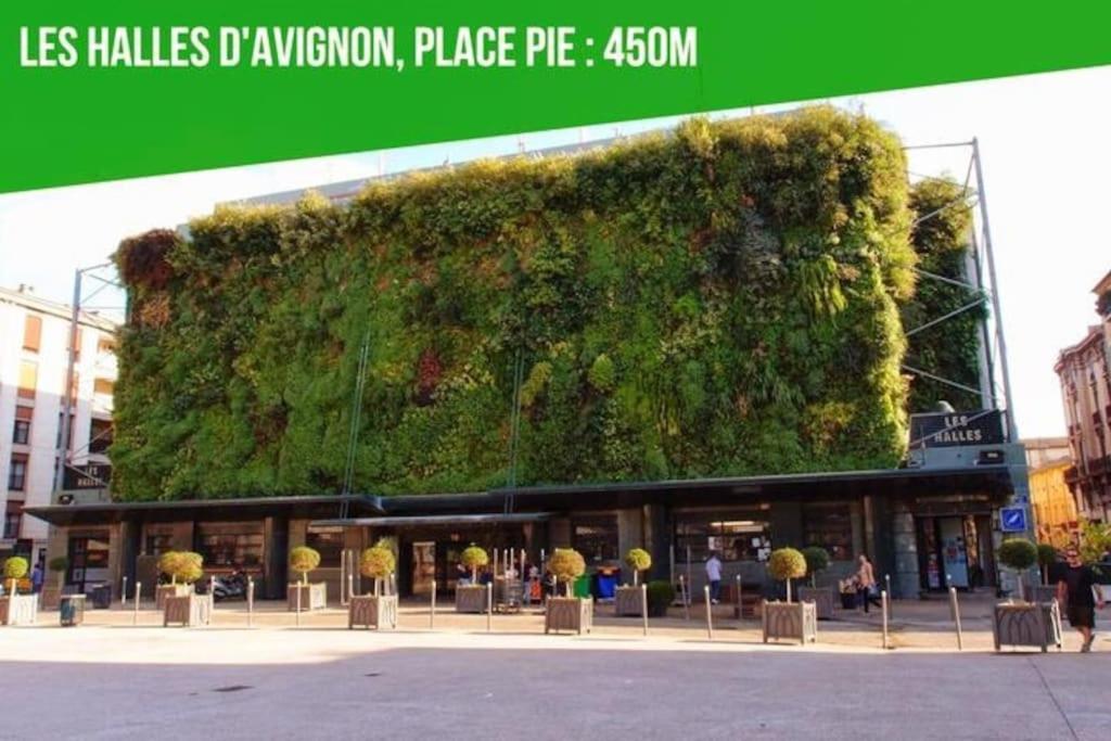 Апартаменты La Cachette De L'Horloge - Ac Clim - Wifi - 100M Palais Des Papes Авиньон Экстерьер фото