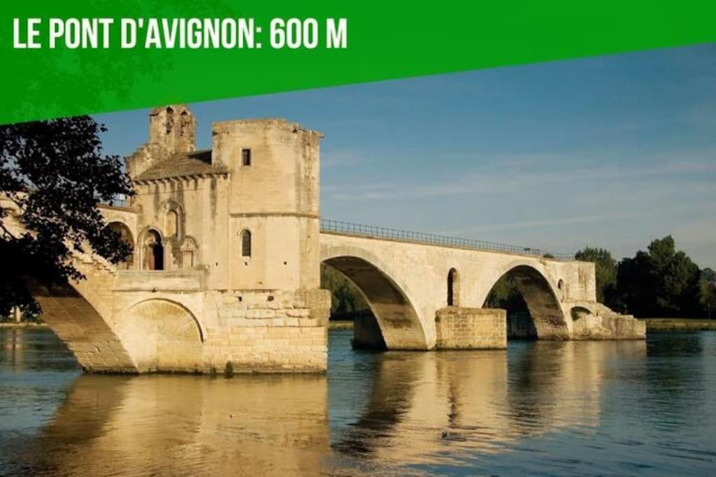 Апартаменты La Cachette De L'Horloge - Ac Clim - Wifi - 100M Palais Des Papes Авиньон Экстерьер фото