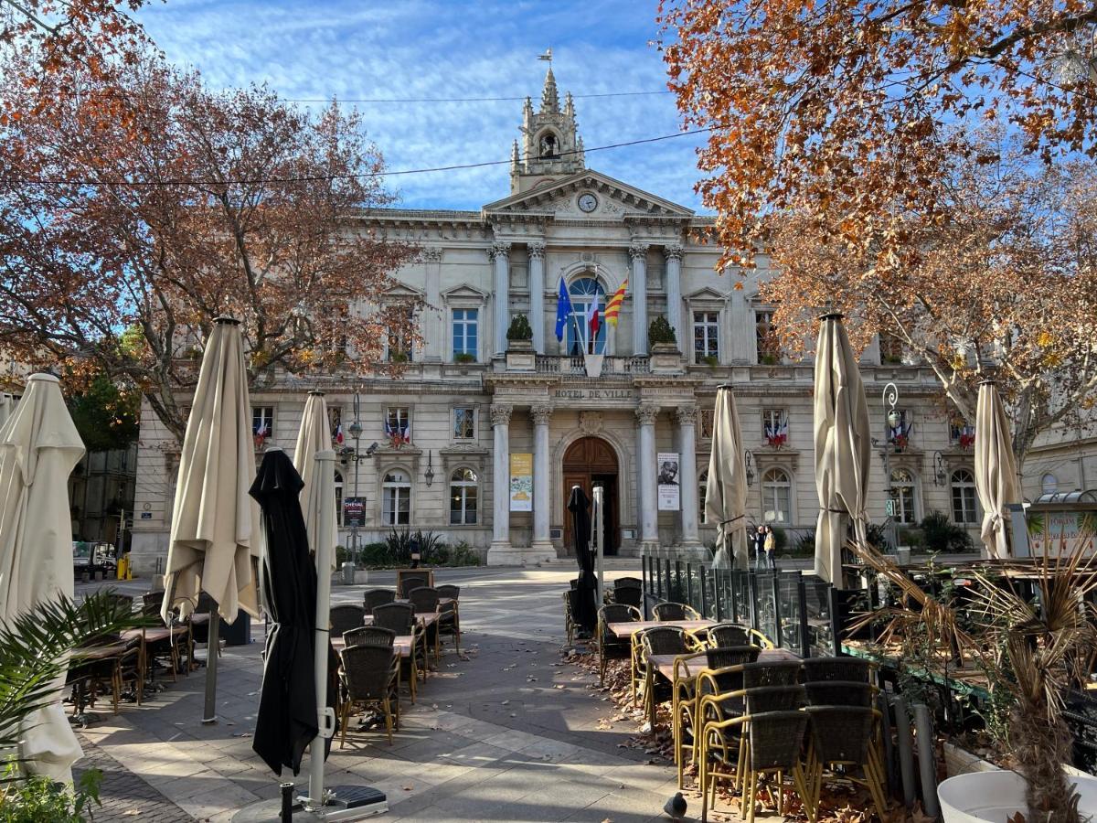 Апартаменты La Cachette De L'Horloge - Ac Clim - Wifi - 100M Palais Des Papes Авиньон Экстерьер фото